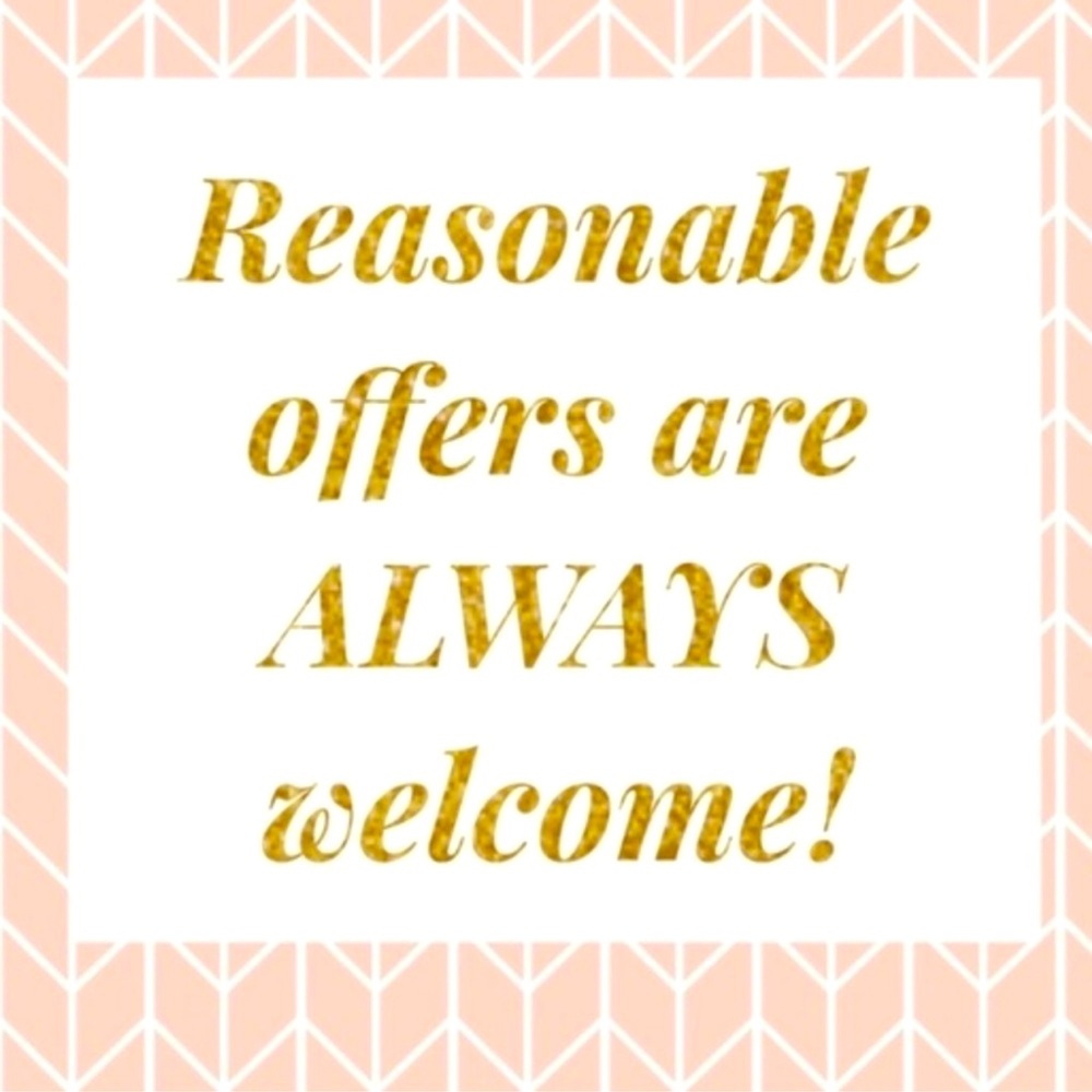 Offers are welcome! Okay with negotiations.